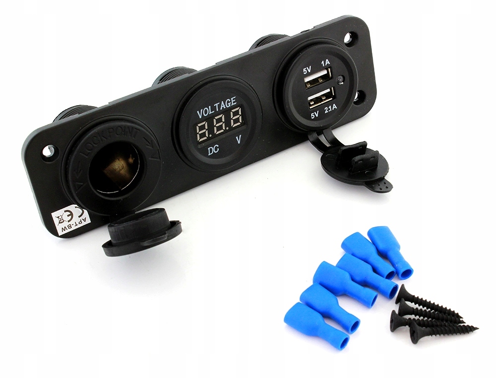 USB VODEODOLNÁ SVETLÁ ZÁSUVKA