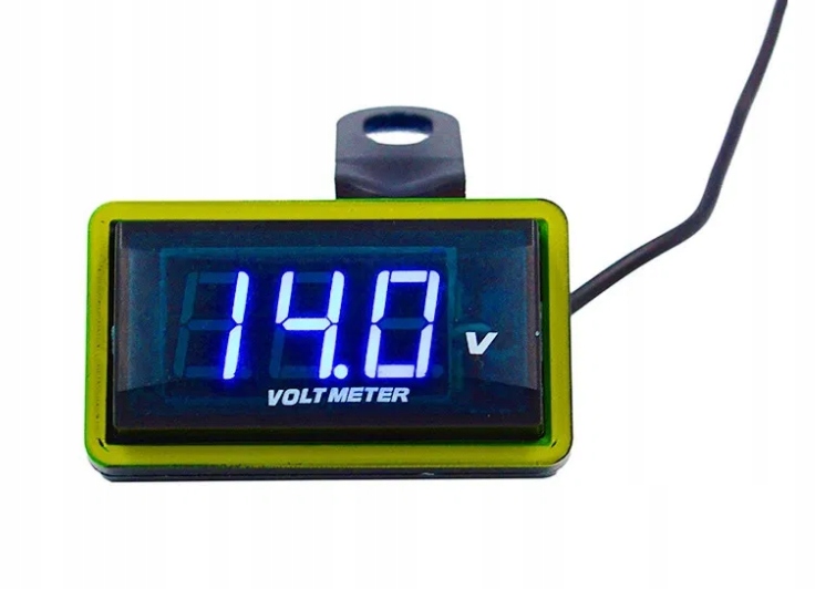 VOLTMETER PRE MOTOCYKEL SKÚTRU