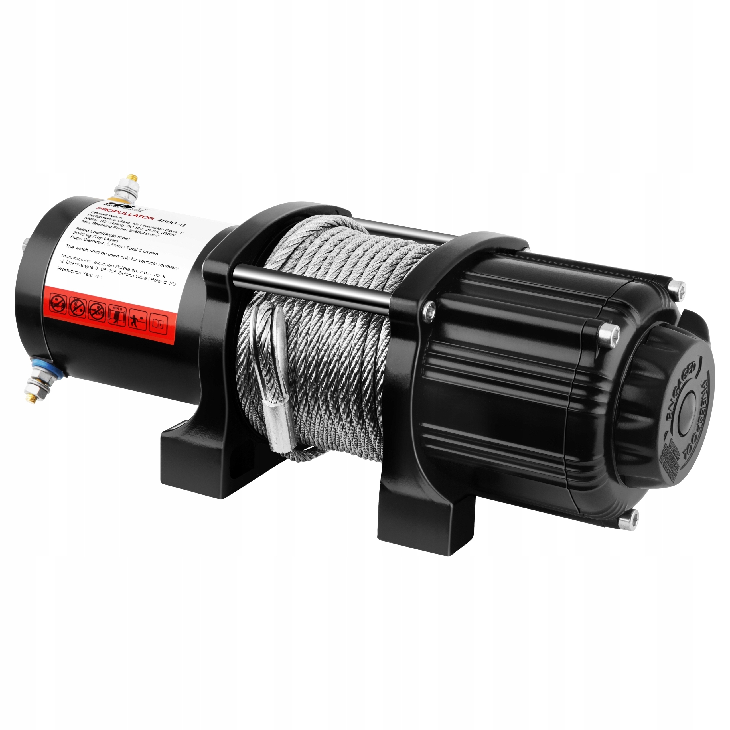 KÁBLOVÝ KÁBEL PRE ATV QUAD 1000W 12V 4500lbs