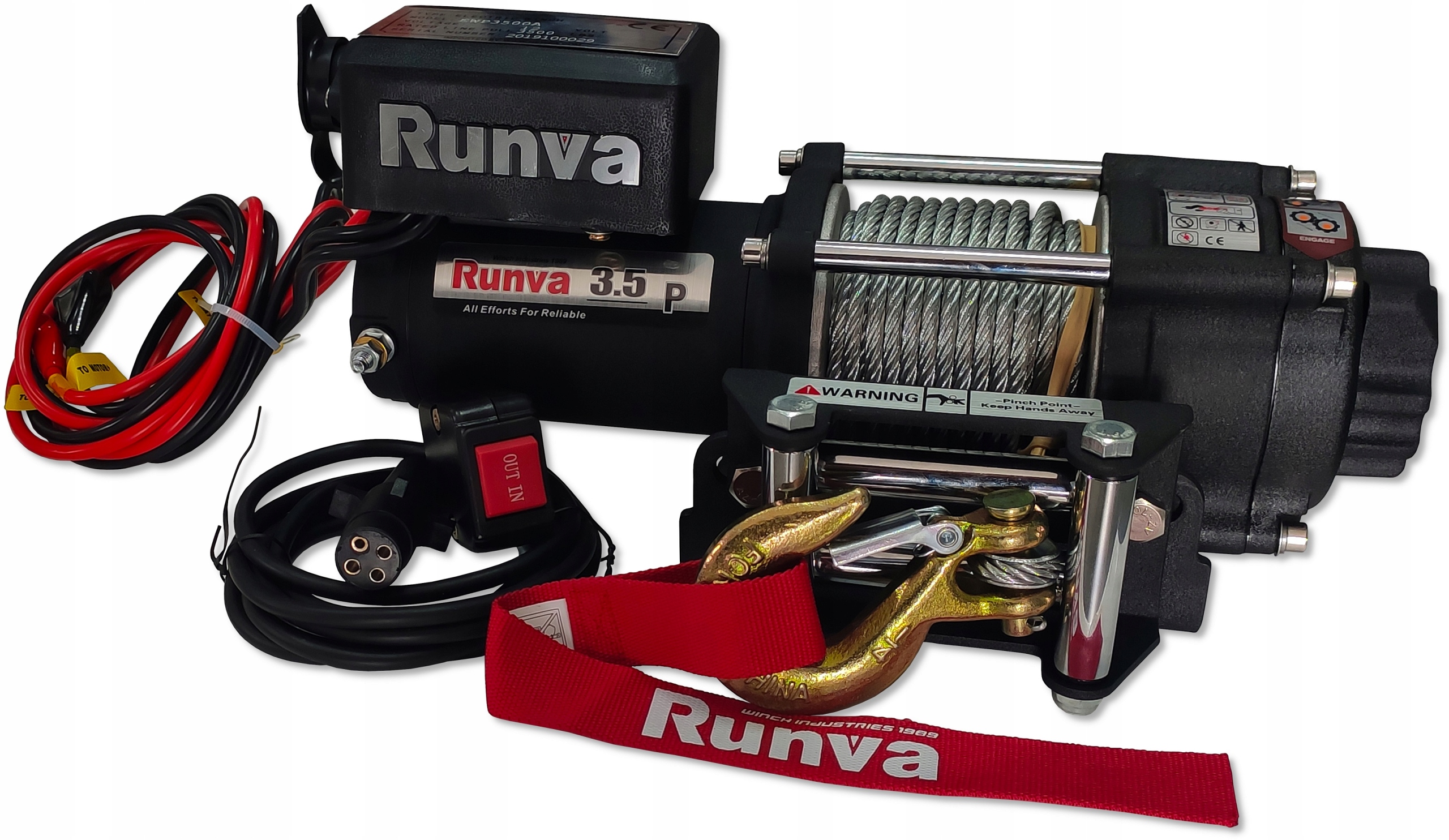 ELEKTRICKÝ NAVIJÁK RUNVA EWP 3500 12V štvorkolka