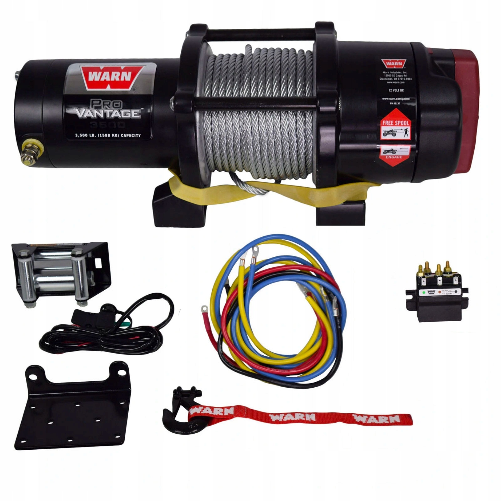 WARN PRO VANTAGE 3500 PROVANTAGE WINCH