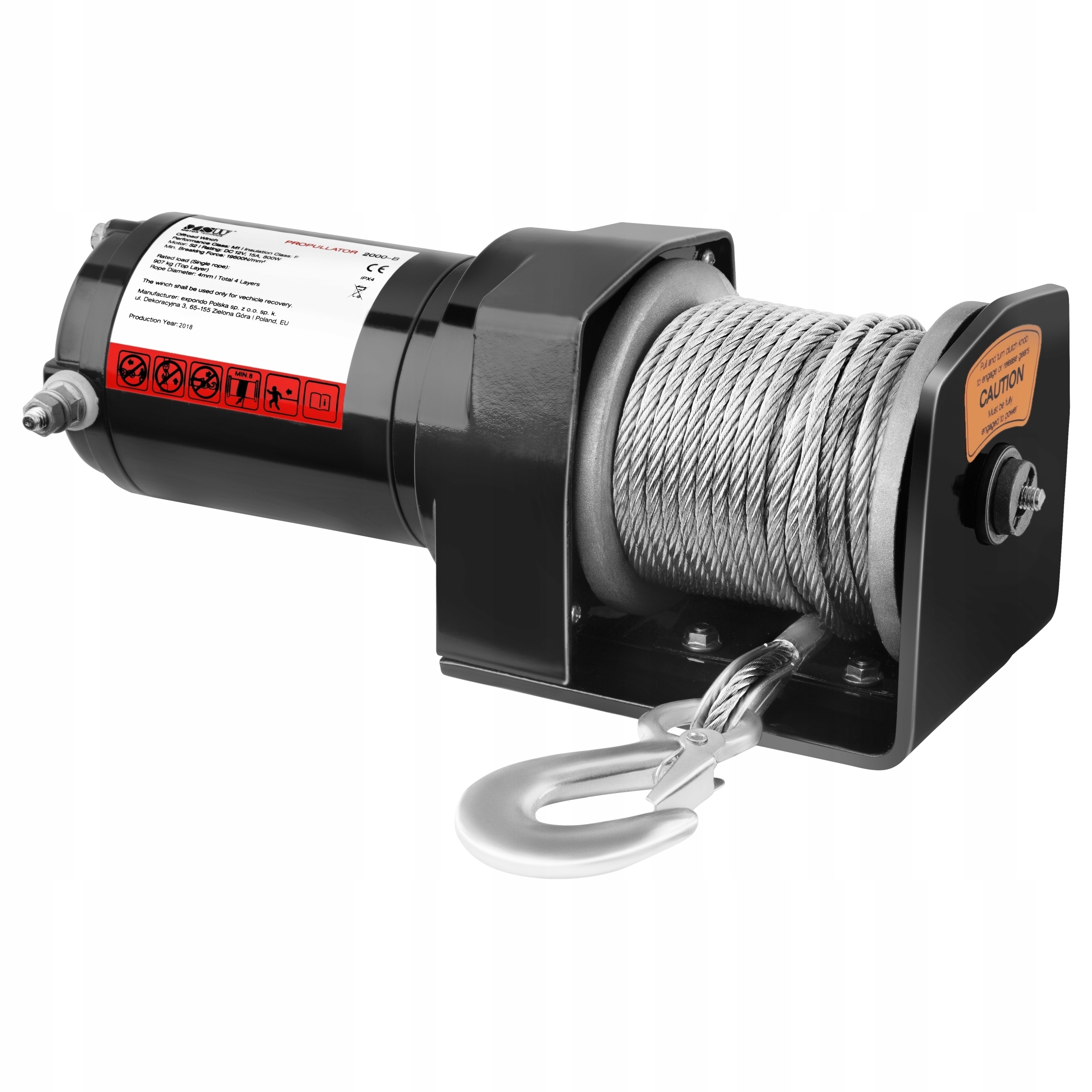 ŠTARTOVACIE LANO LANO PLOW 750 W 12 V