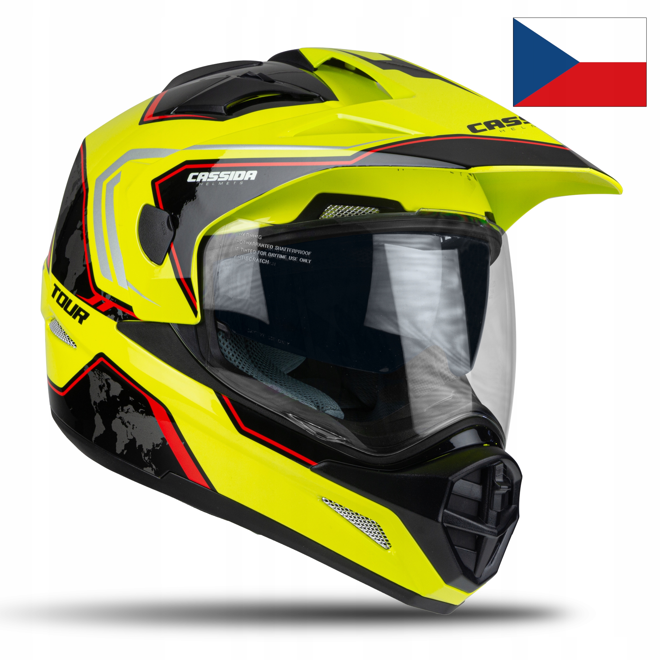 PRILBA CROSS TURISTICKÝCH MOTOCYKLOV CASSIDA
