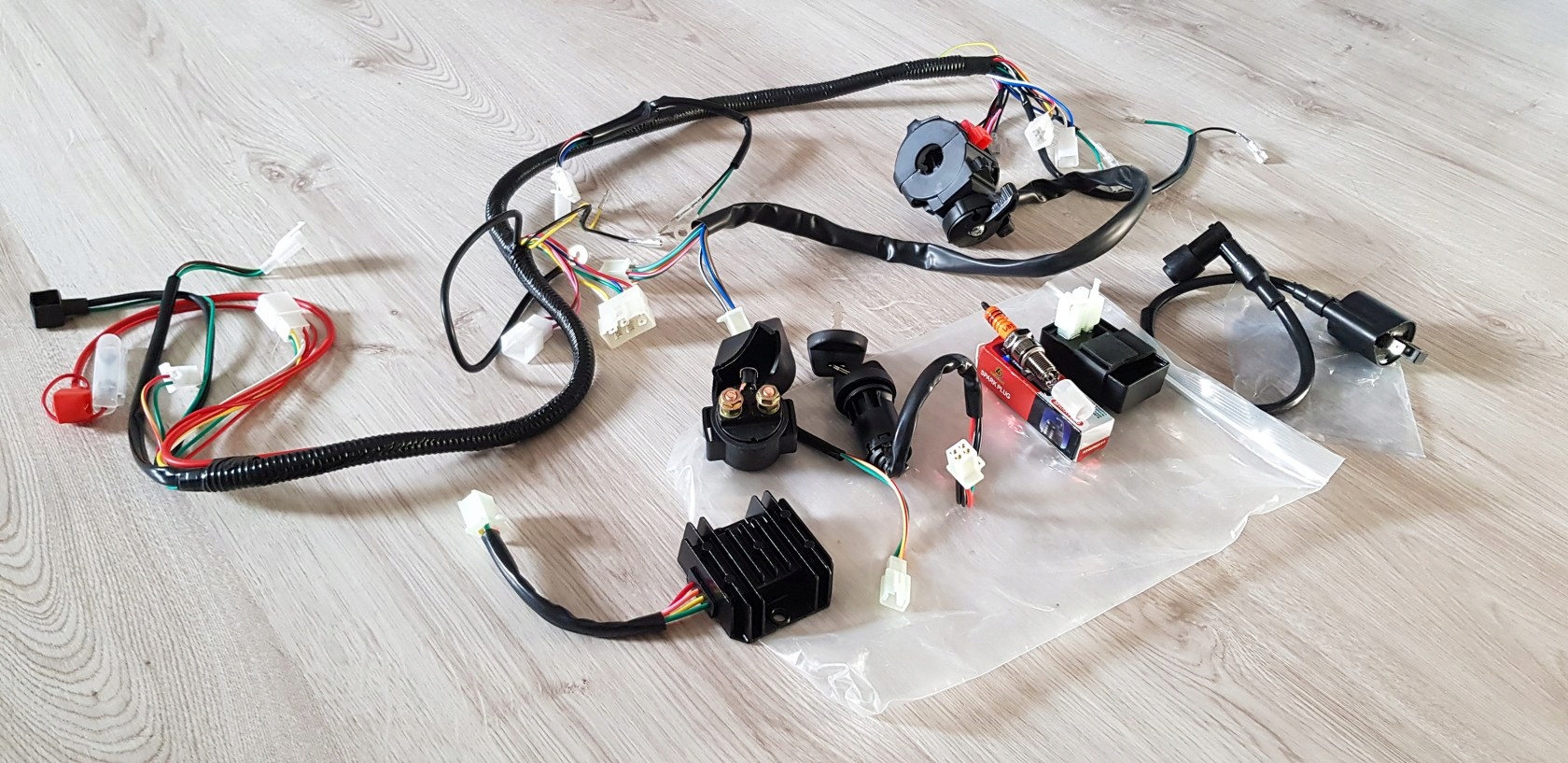 Káblový zväzok Quad 200 Bashan 250