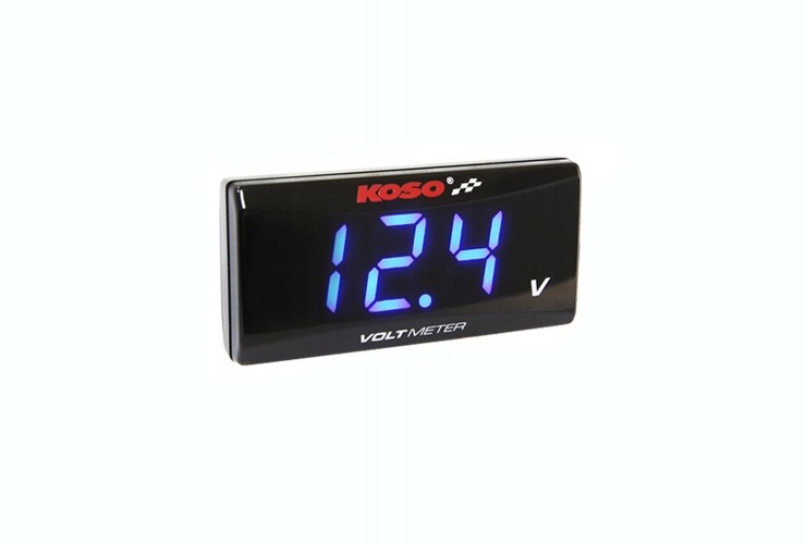 Voltmeter KOSO Super Slim Style
