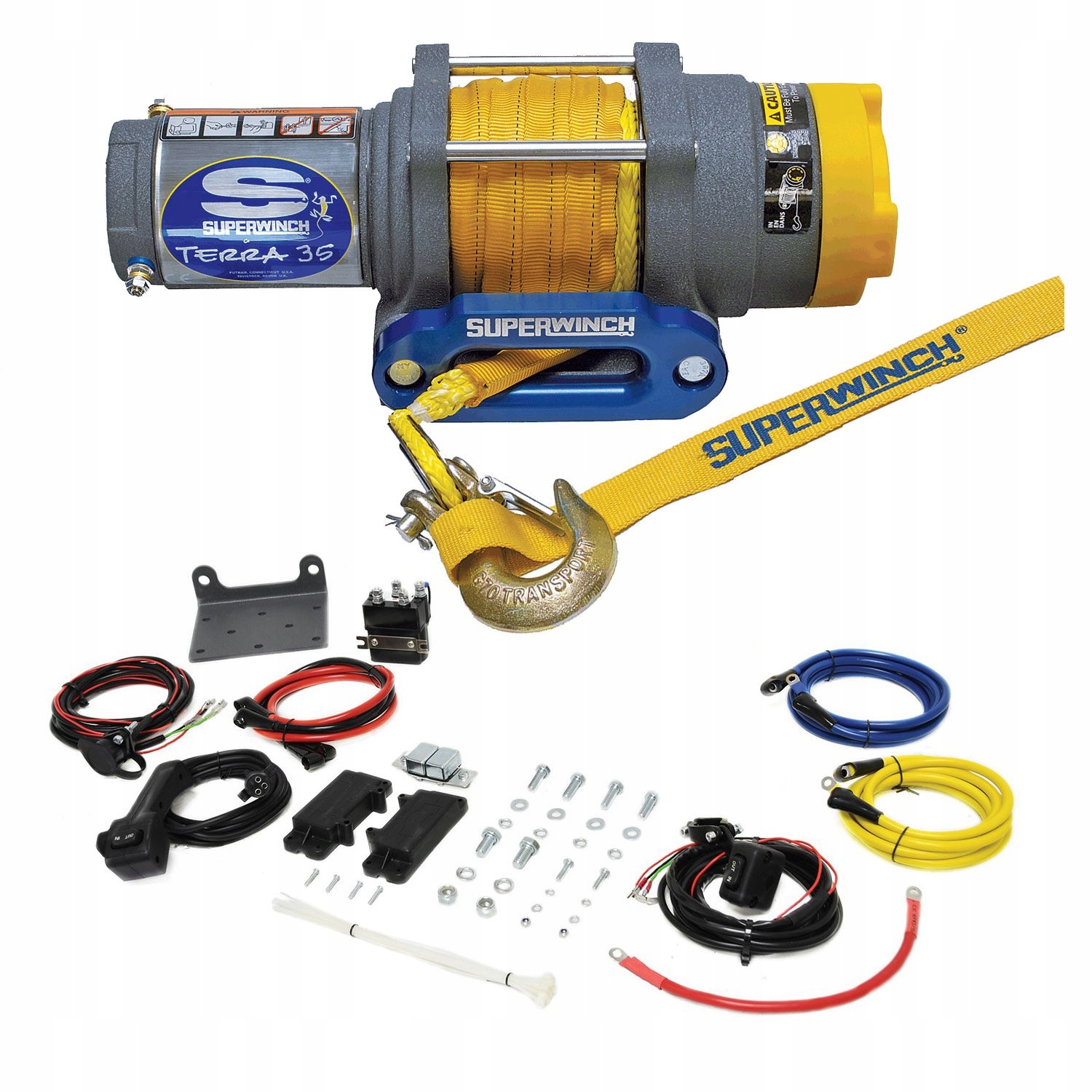 Superwinch TERRA 35 12V syntetický navijak