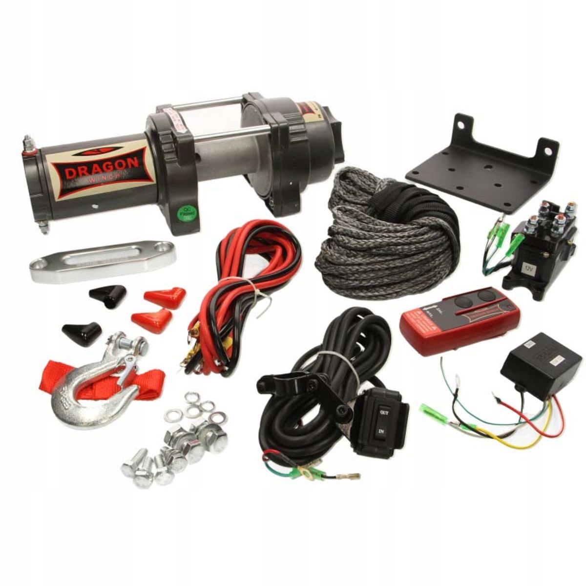 DRAGON WINCH 3500lb štvorkolka a ATV navijak