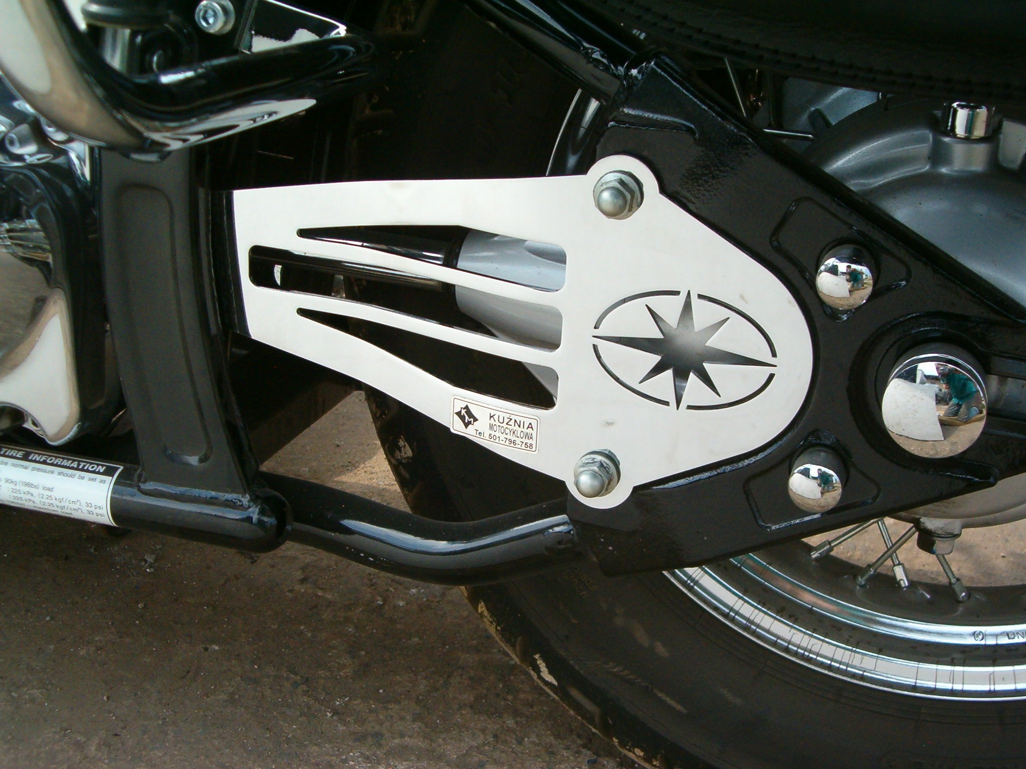 KRYT KLADICKEJ Hriadele YAMAHA XVS650 DRAG STAR