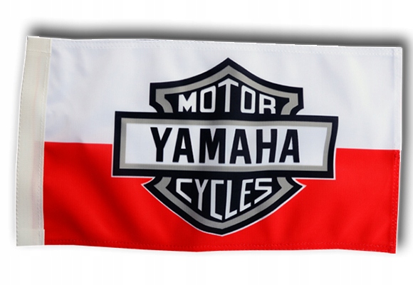 Vlajka YAMAHA na stožiar motocykla 19 x 35 cm