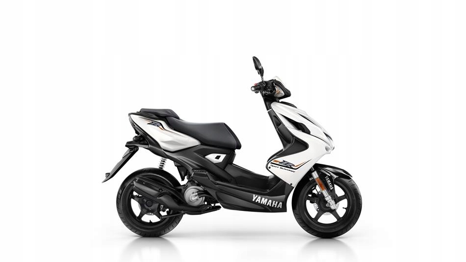 Obtisky Yamaha Aerox 2014-2017, dyha biela a zlatá