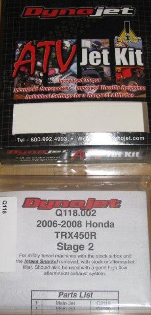 SADA TRYSIEK HONDA TRX 450 06-08