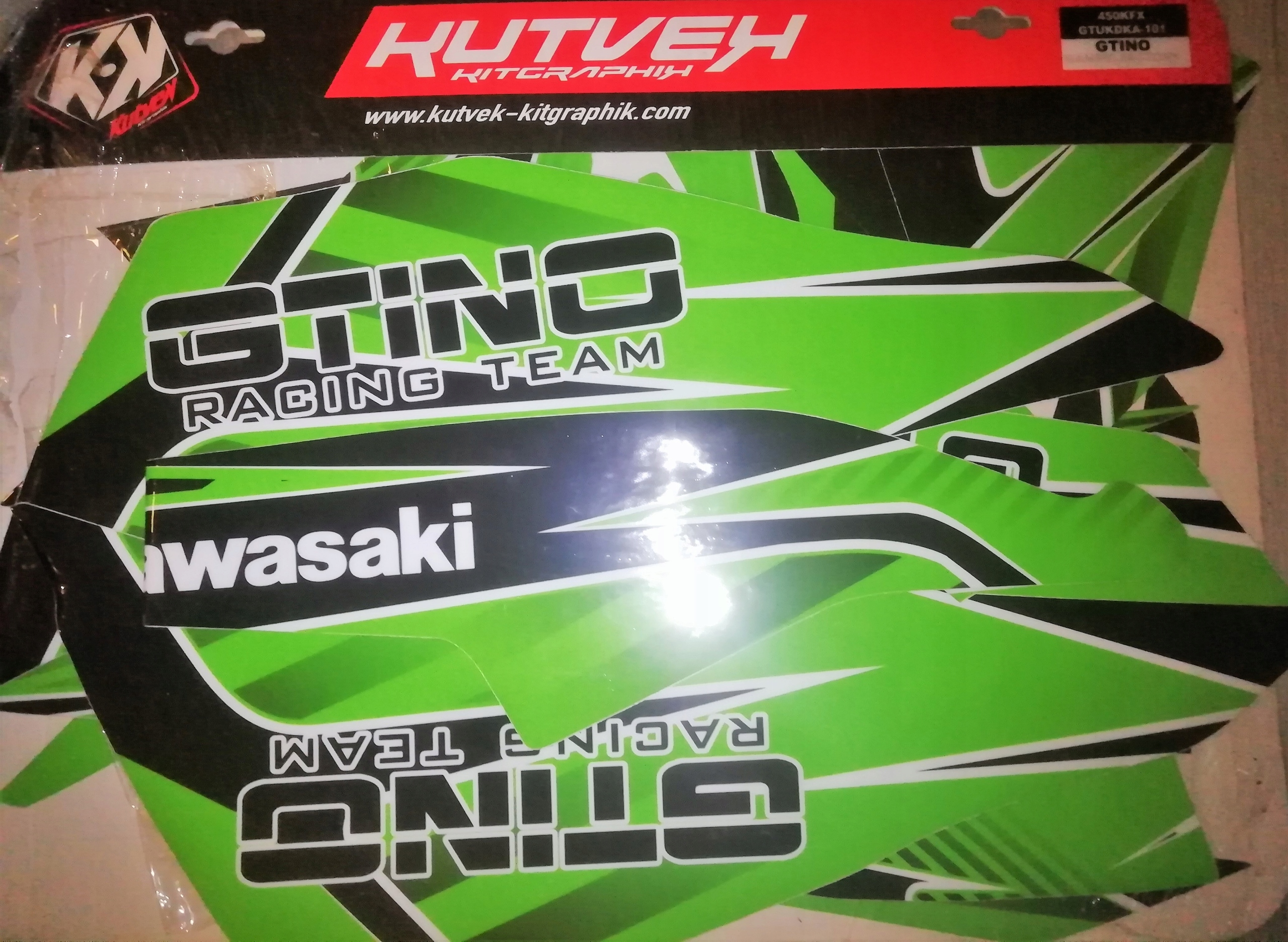 SADA NÁlepiek KAWASAKI KFX450