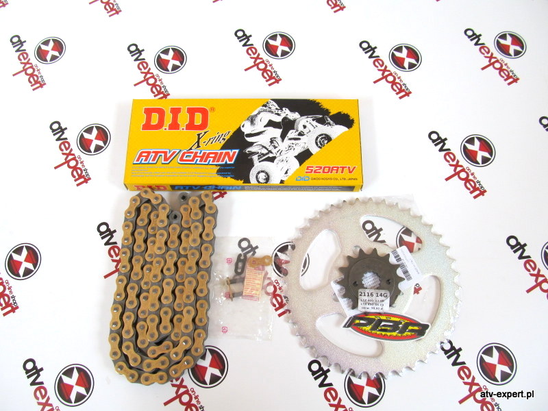 SADA POHONOV SUZUKI LTZ400 LTZ KFX400 DID + PBR