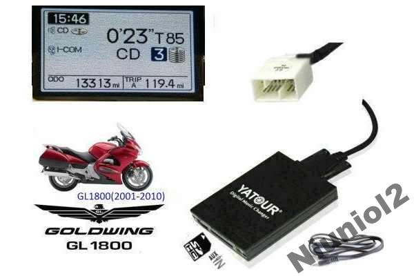ZMENA MP3 CD HONDA GOLDWING GL 1800 GOLD WING