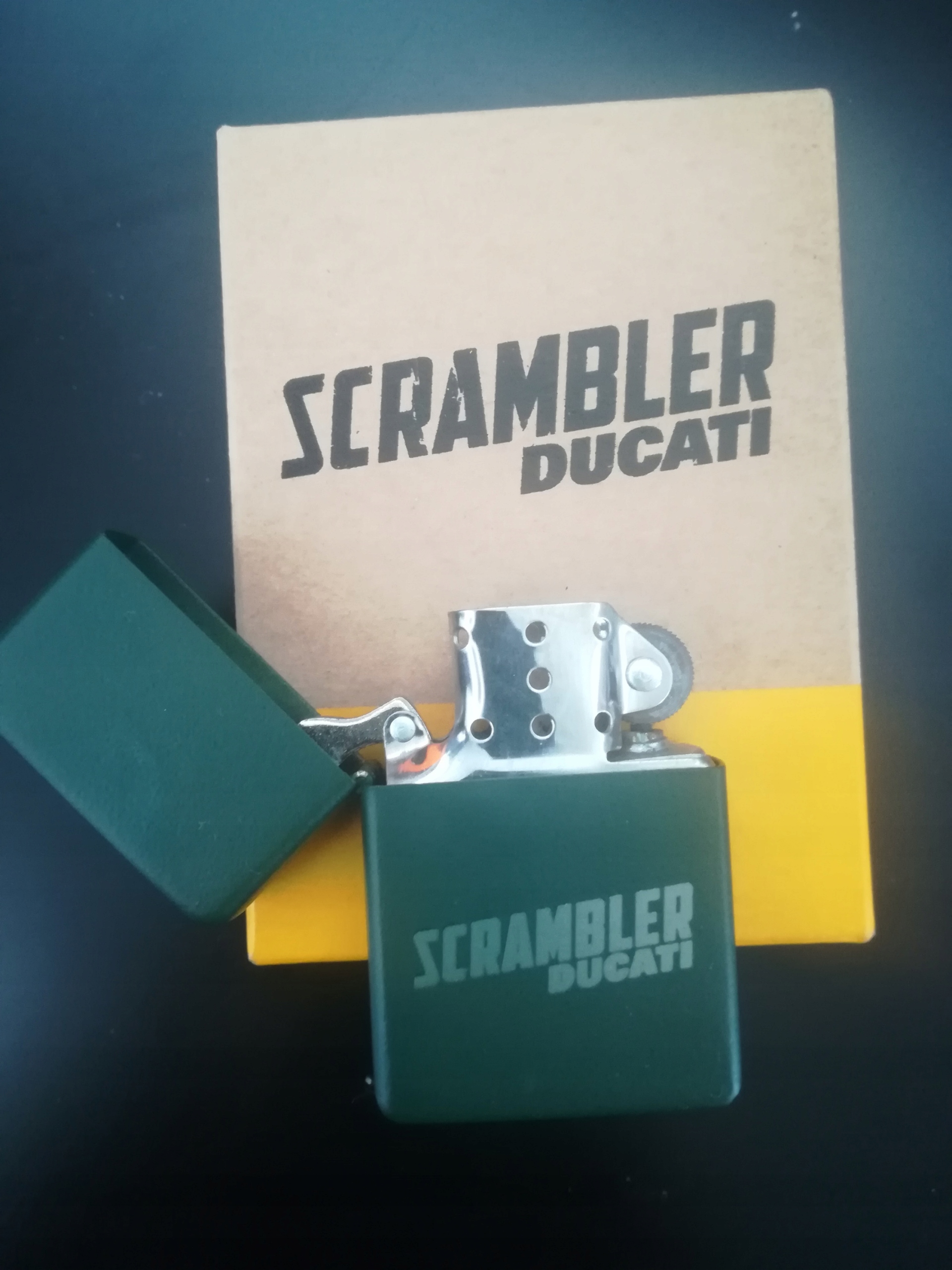 Zapaľovač Ducati Scrambler Zippo