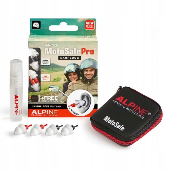 Špunty do uší / špunty do uší Alpine MotoSafe Pro