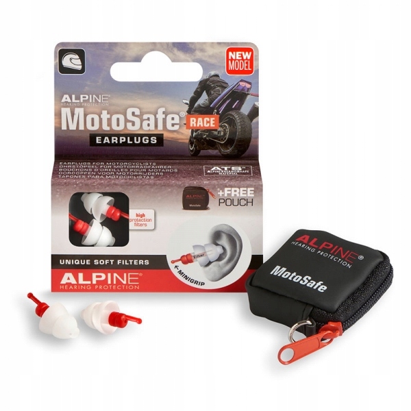 Špunty do uší ALPINE MotoSafe RACE