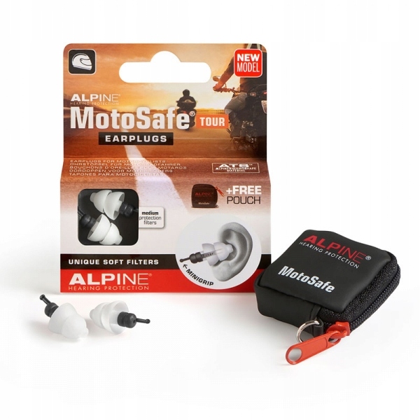 Špunty do uší ALPINE MotoSafe TOUR