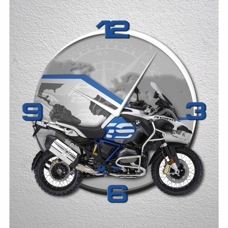 Nástenné hodiny BMW R1200GS ADV Rallye