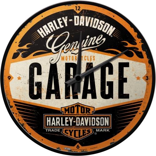 Nástenné hodiny Harley-Davidson