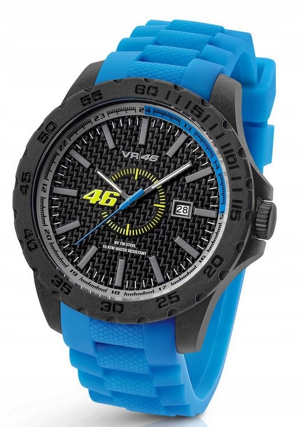 VR46 Modré hodinky Valentino Rossi TWUWWSI4502