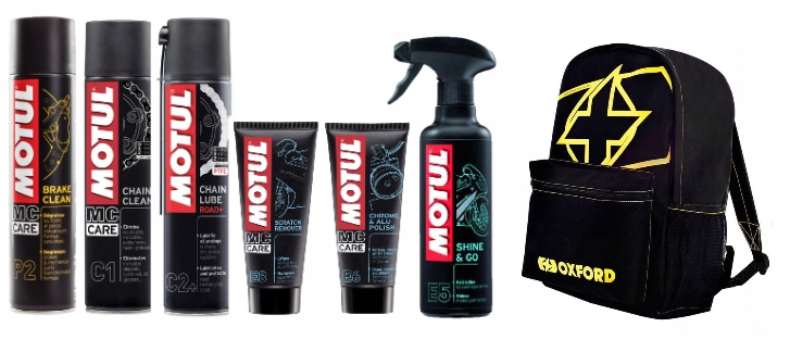 MOTUL DARČEK sada pre motocyklistu + BATOH