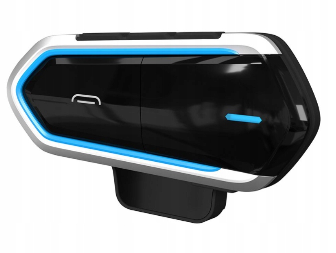Vodeodolná súprava bluetooth modrá a strieborná
