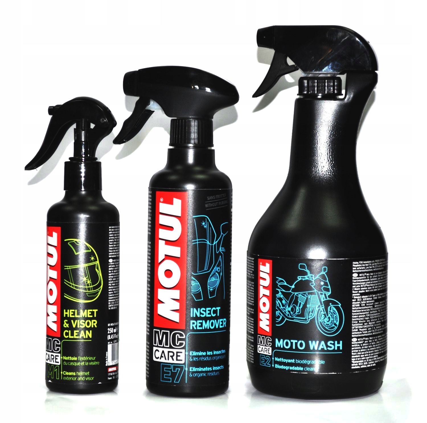 Súprava na umývanie motocyklov MOTUL E2