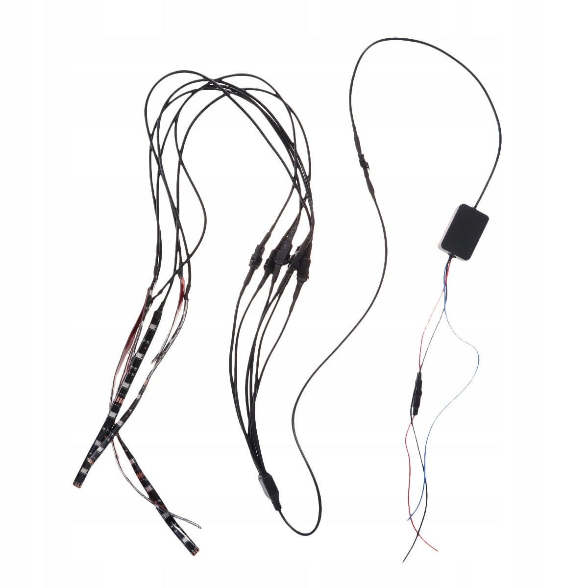 Motocyklové žiarovky 12V LED RGB Viacfarebné