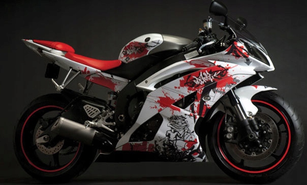 Sada obtlačkov Yamaha YZF-R1 2009-2010