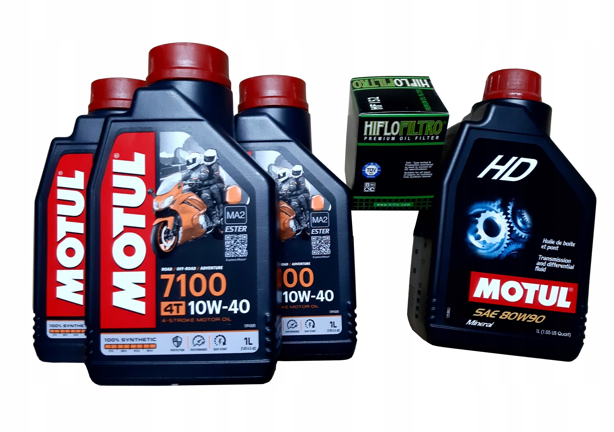 Sada oleja MOTUL 7100 + filter CF MOTO 450 C-FORCE