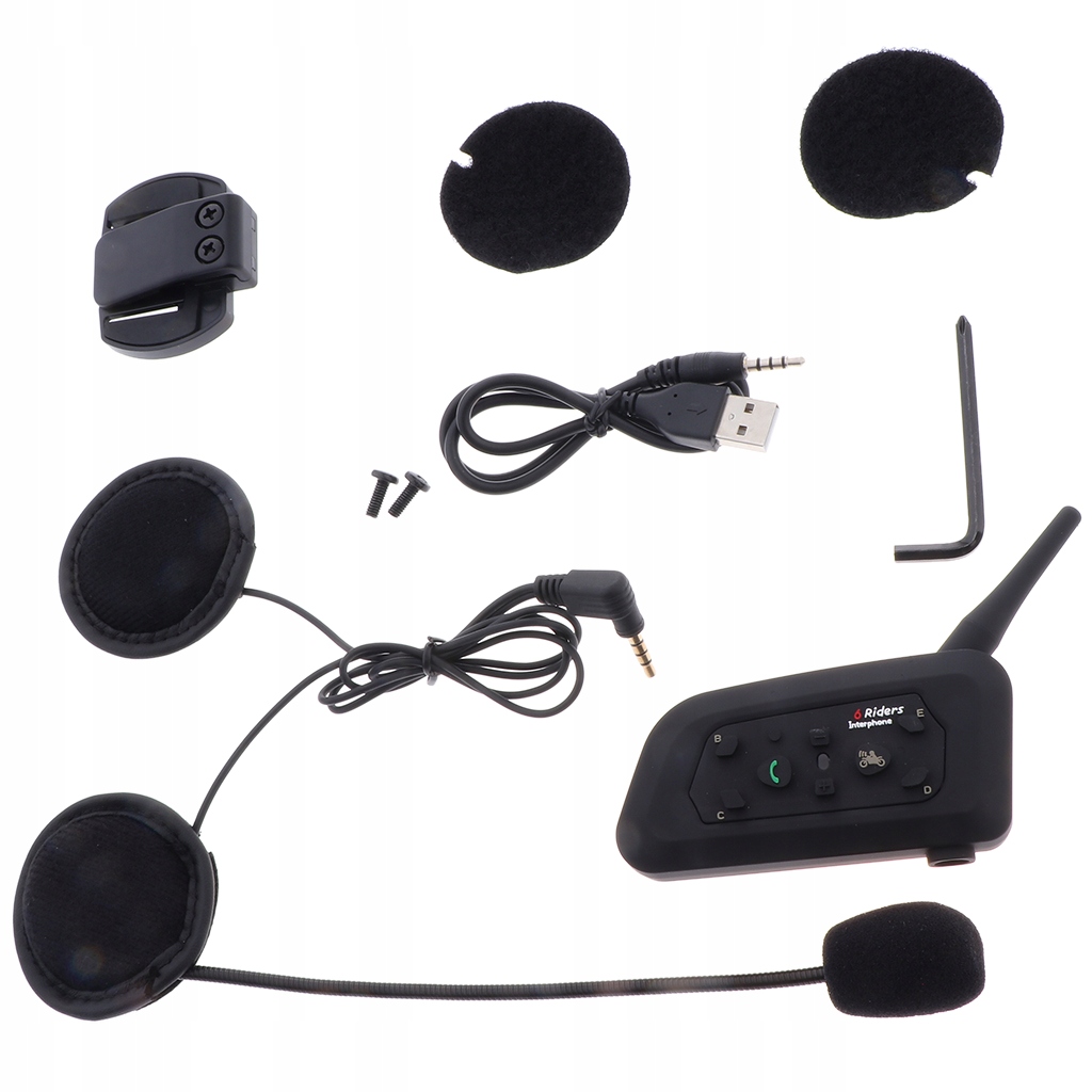 Bluetooth headset pre motocykel