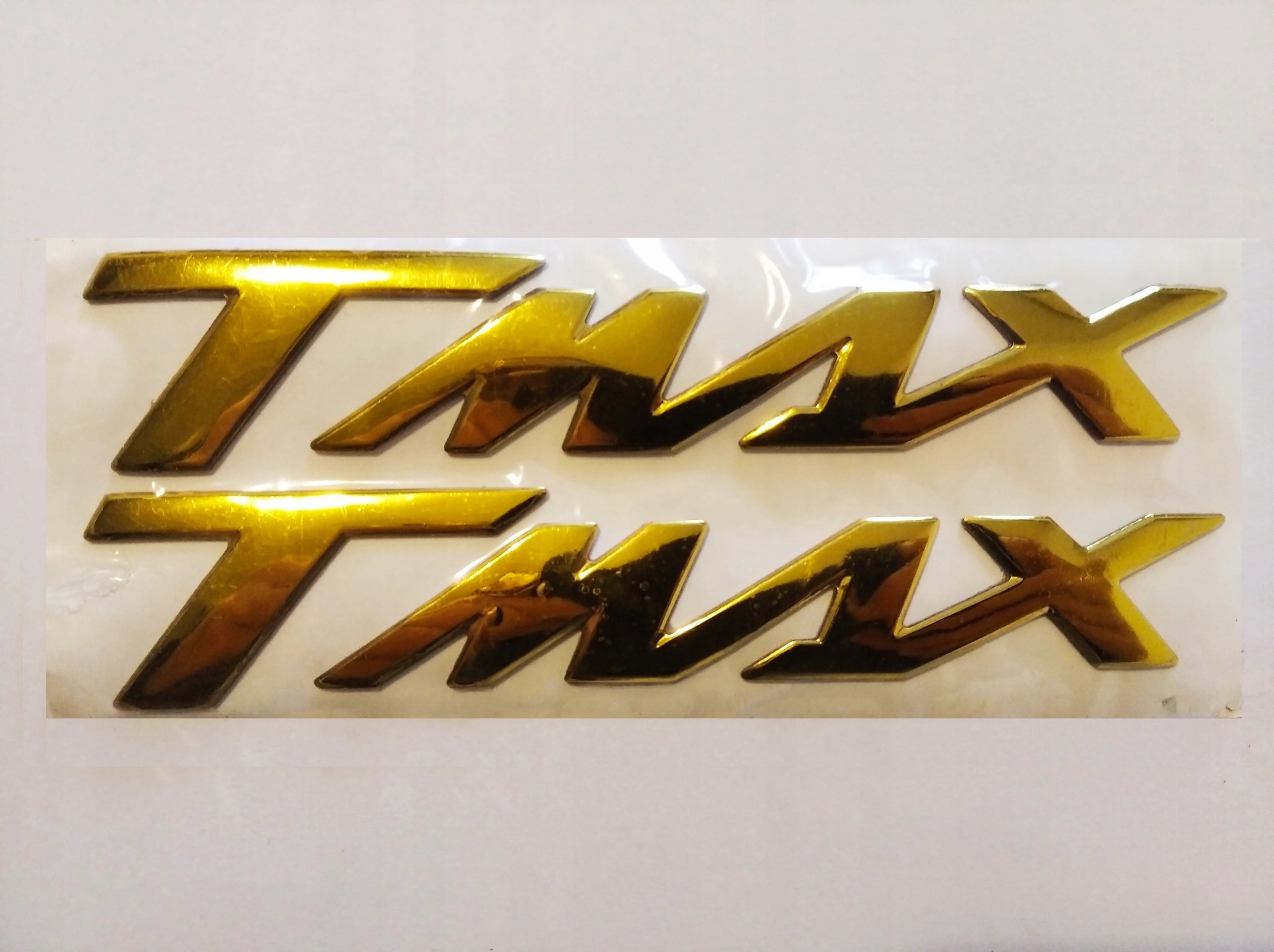 Emblémy Yamaha T-MAX TMAX T MAX 2 ks. 3D zlato
