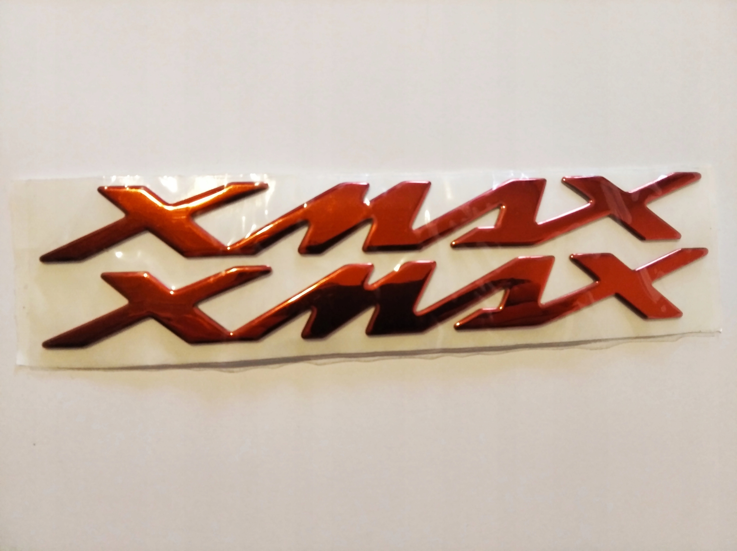 Emblémy Yamaha X-MAX XMAX X MAX 2 ks 3D červené