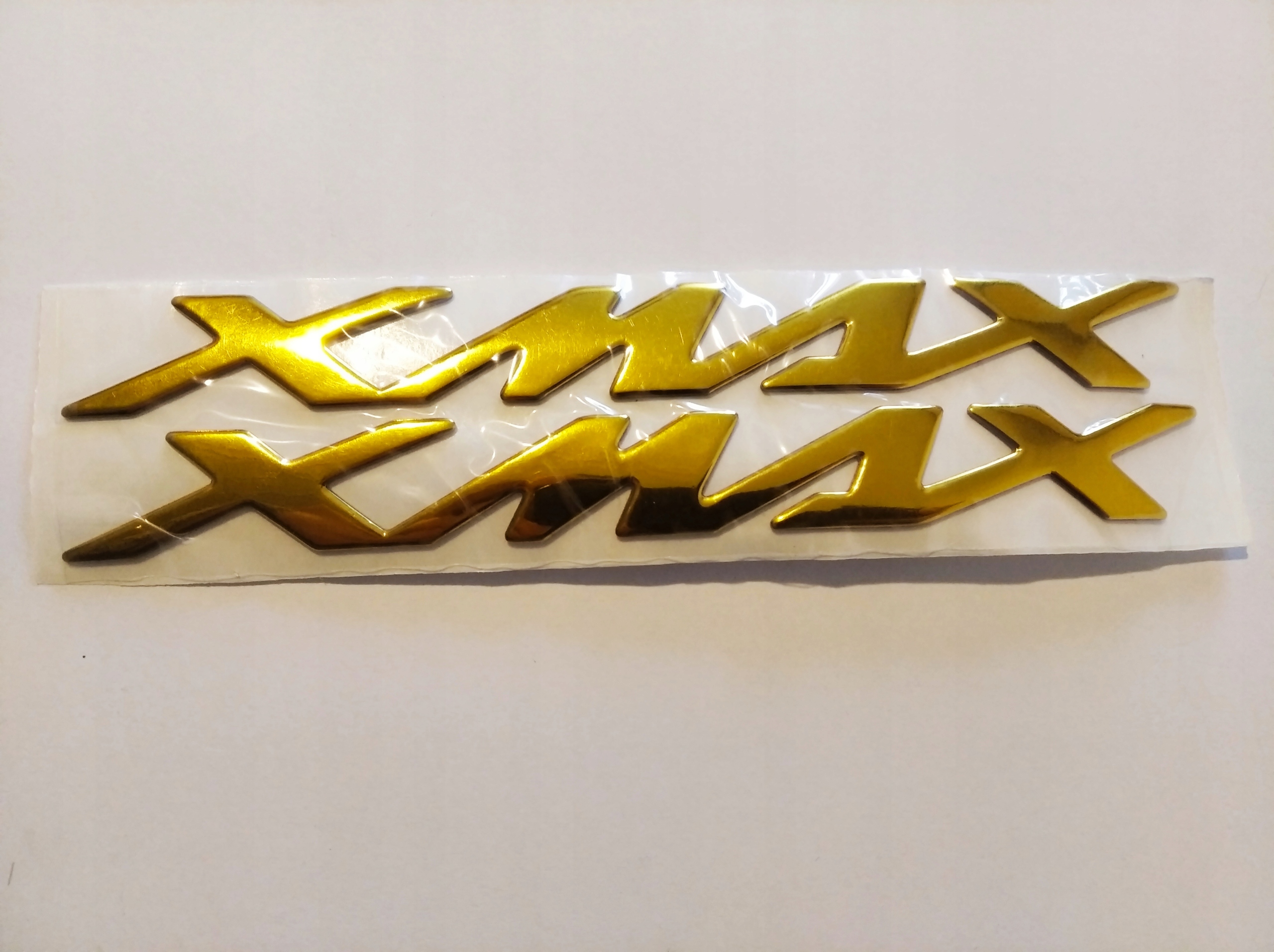 Emblémy Yamaha X-MAX XMAX X MAX 2 ks. 3D zlato
