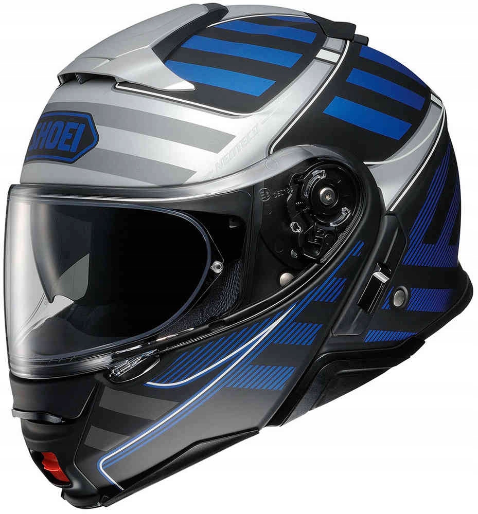 čeľusťová prilba SHOEI NEOTEC 2 Splicer tc2 Blue L