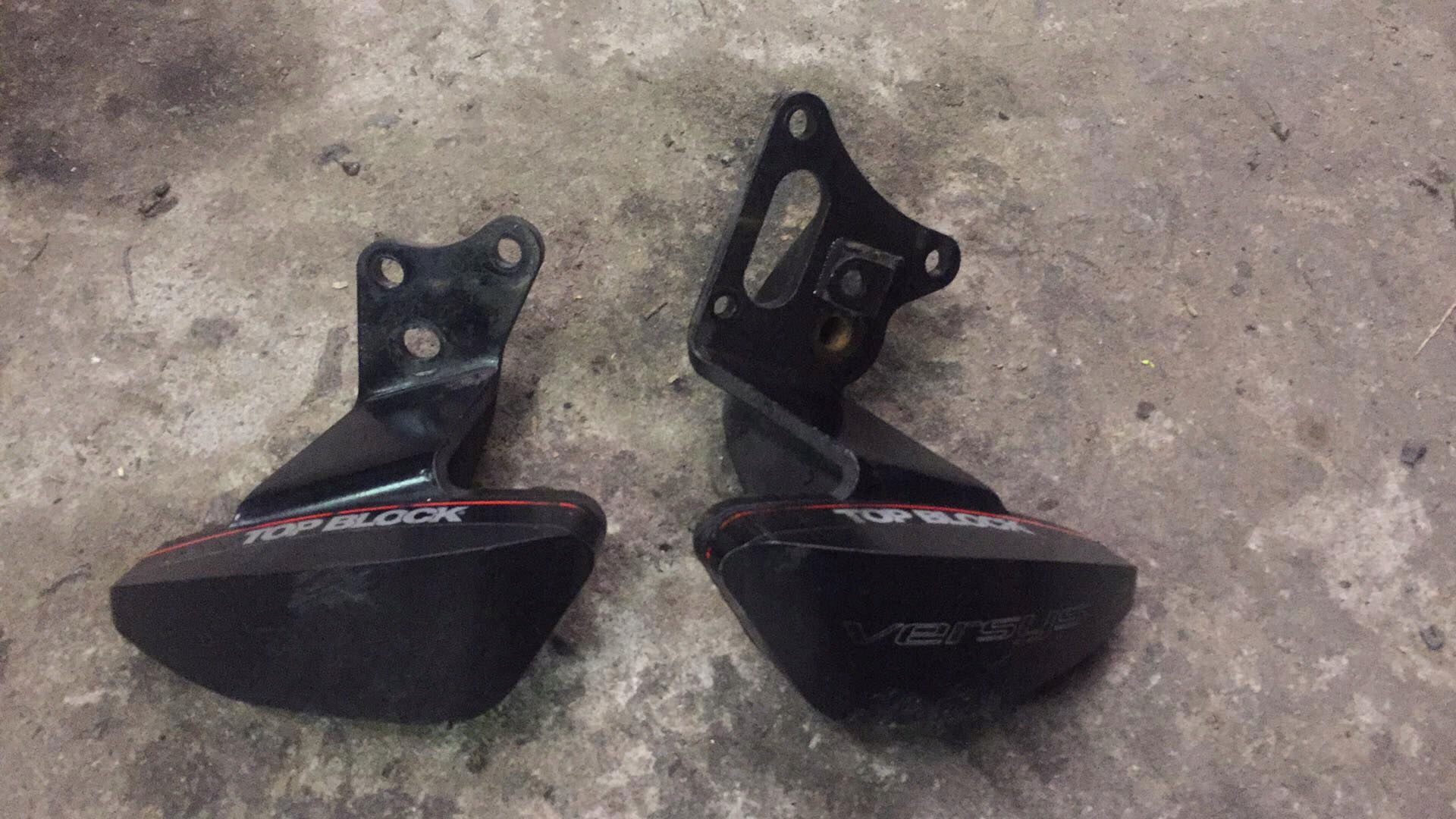 Brzdové doštičky kawasaki versys kle 650 er6 vrchný blok