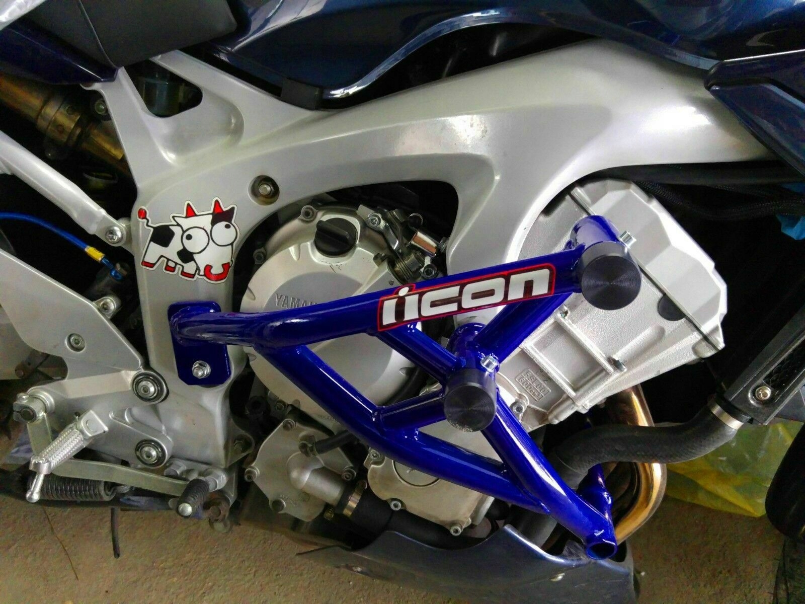 Kaskadérska klietka BSA Yamaha FZ 6 Fazer 2004 - 2009
