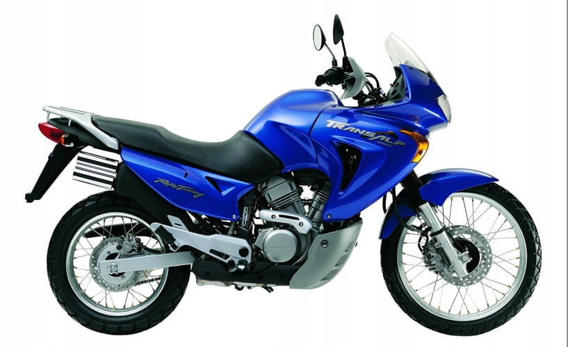 samolepky FOOQS motocykel HONDA TRANSALP 2004 MODRÁ