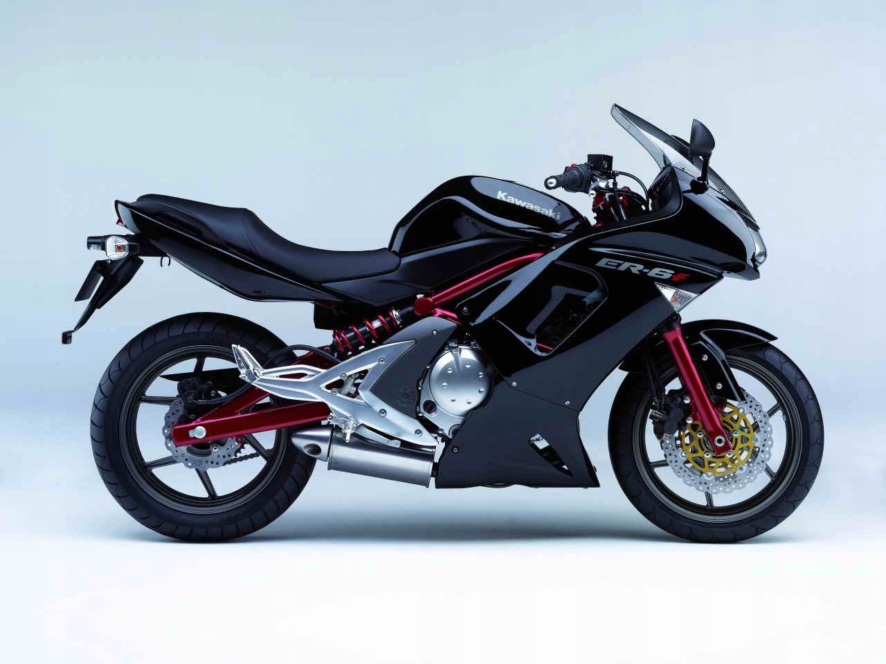 Nálepky FOOQS pre motocykel KAWASAKI ER-6F 2014