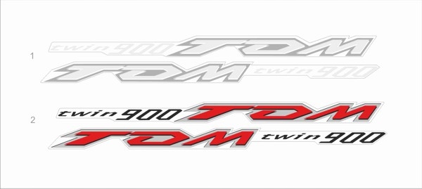 samolepky YAMAHA TDM 900 2002-2005 od * duboisi *