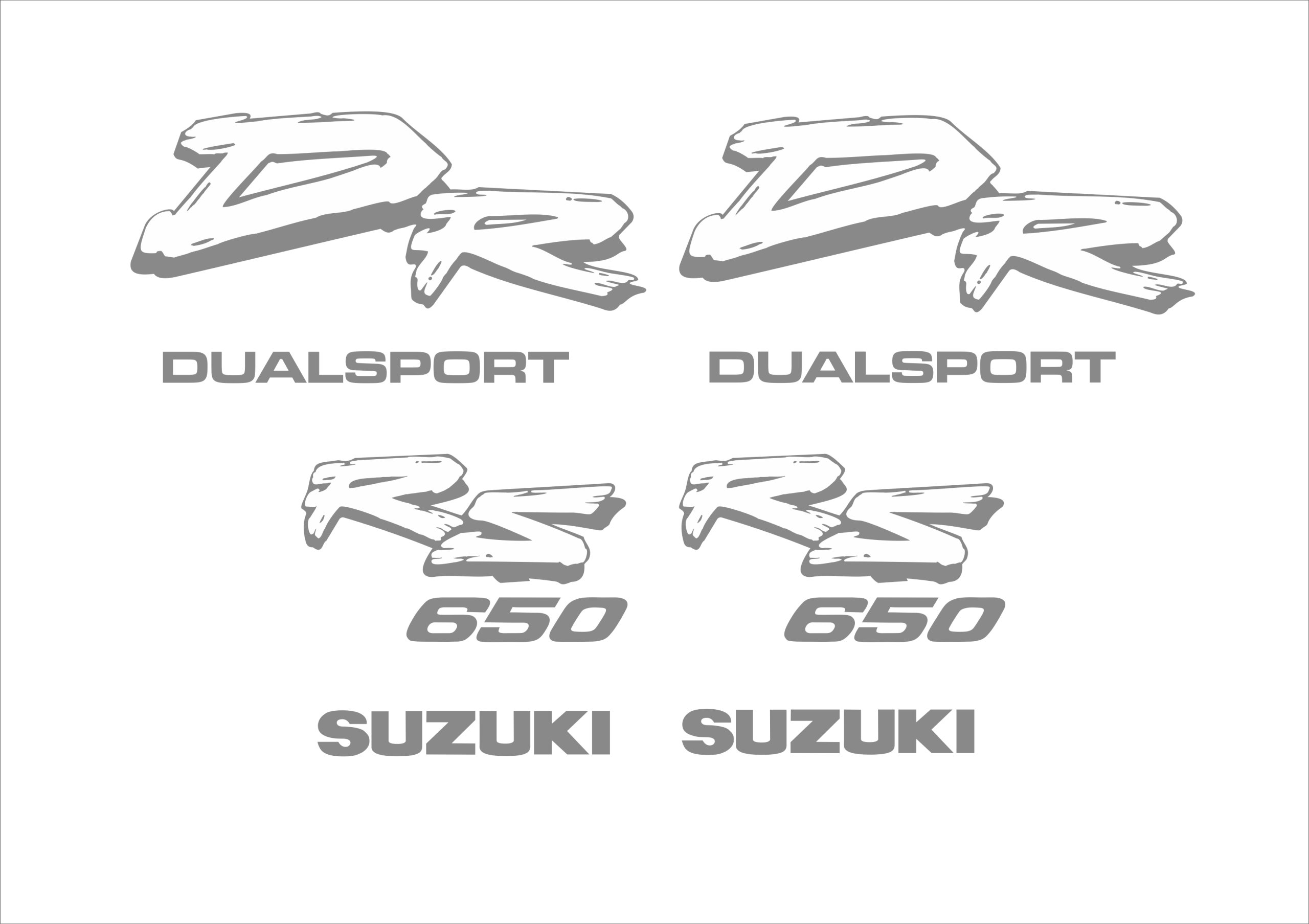 samolepky suzuki dr 650 rs - od * duboisi *