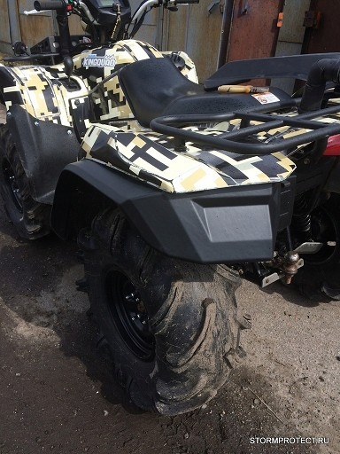 Predĺženie podbehu Suzuki Kingquad (2006-)