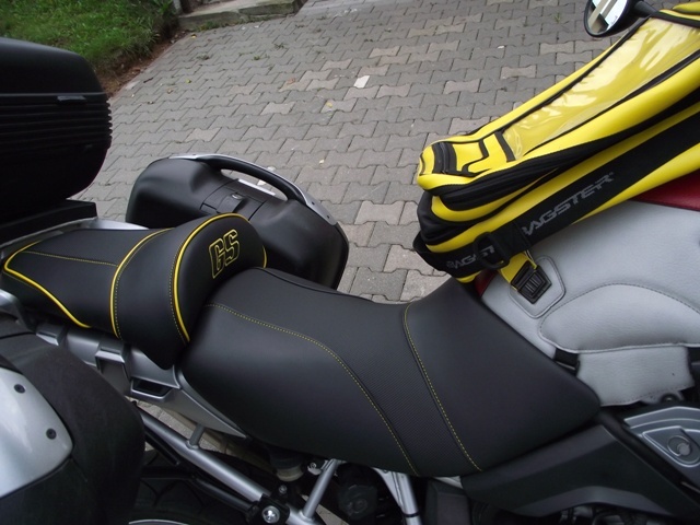 Úprava sedadla BMW GS 1200