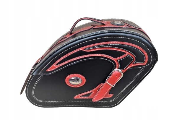 kožené moto sedlové vaky KULT-MOTOR DRP