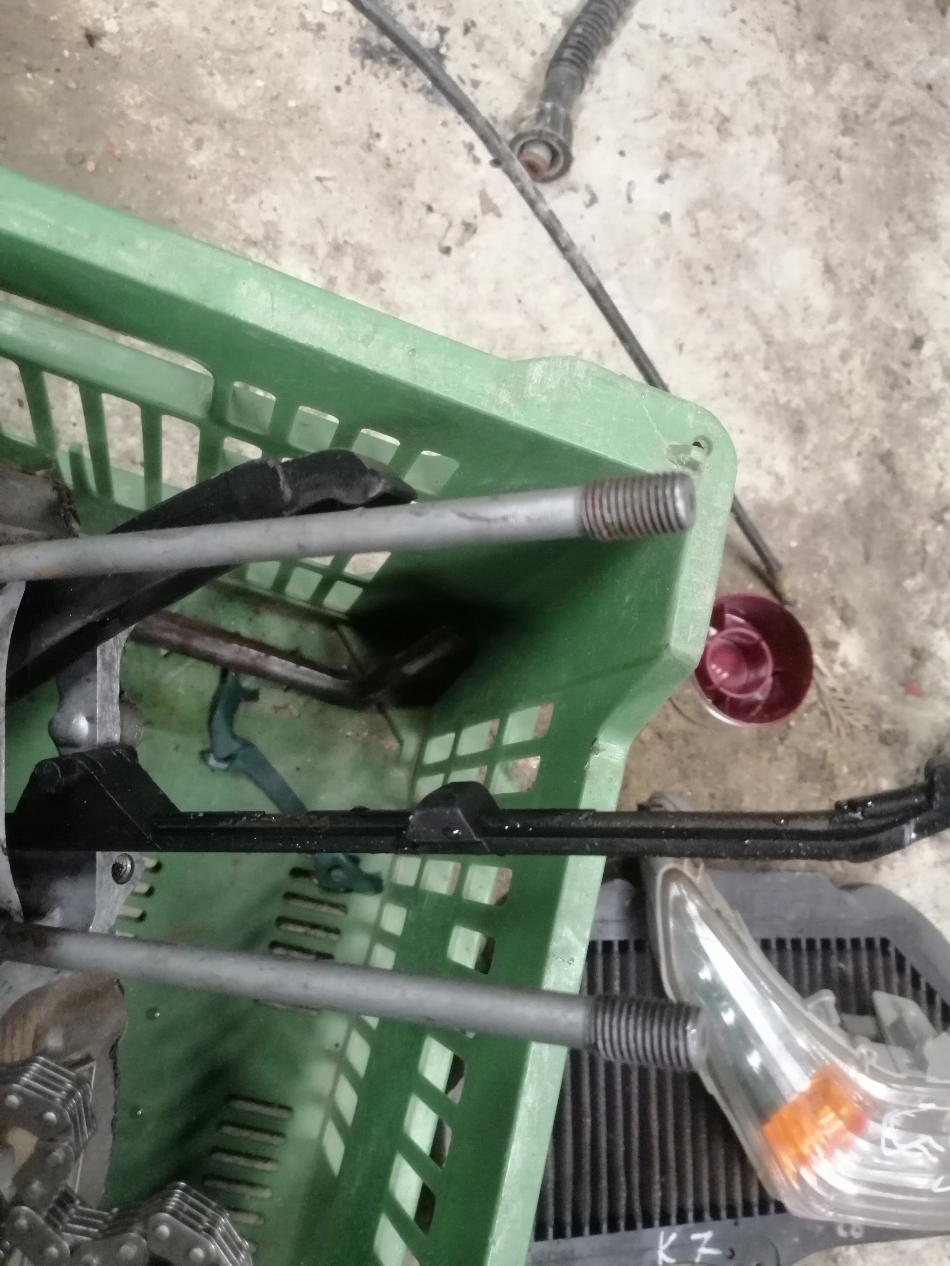 TRX 250 ex náprava 93r na rozvodovej reťazi kopke slizgi