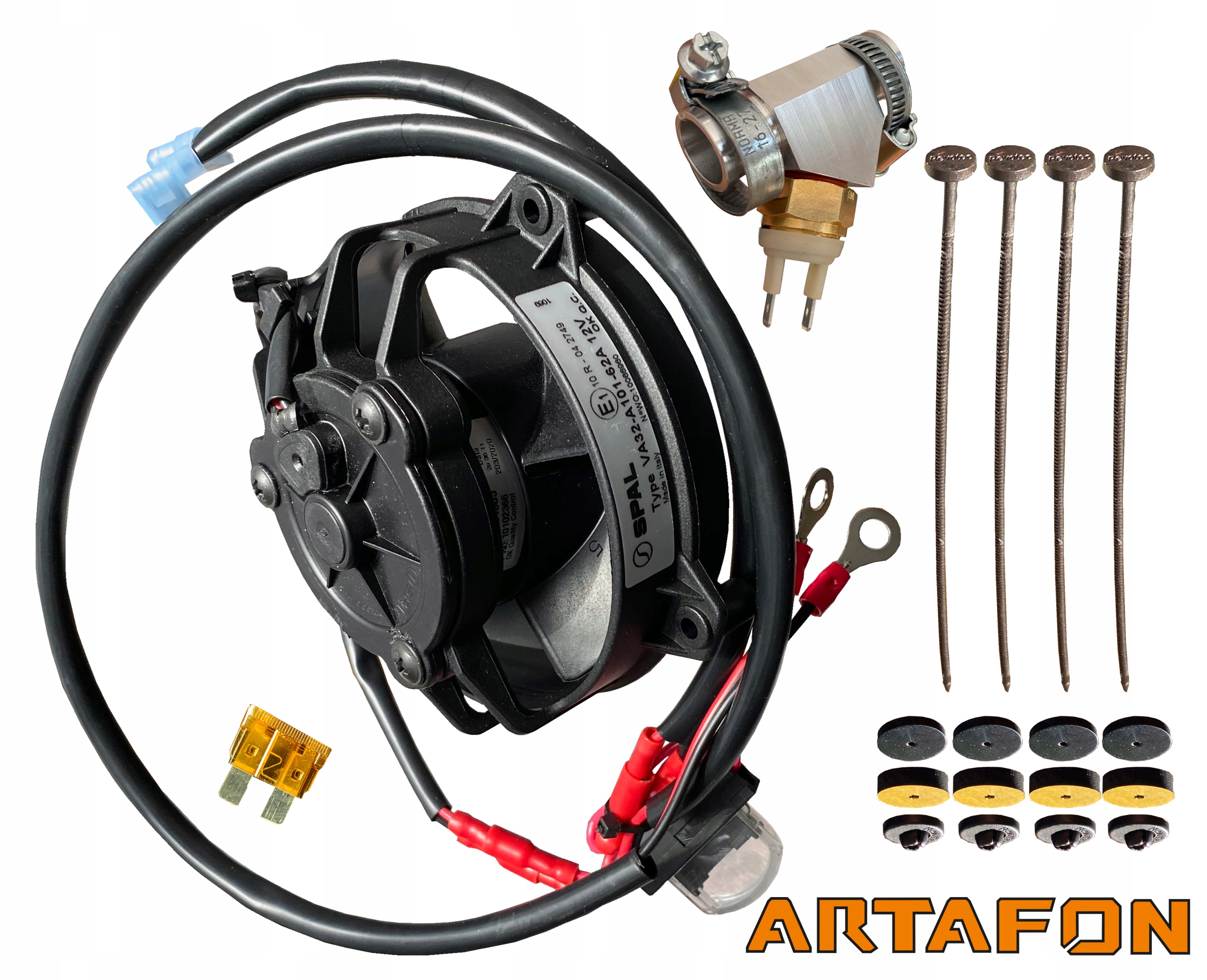 univerzálny nastavený ventilátor ALL ENDURO CROSS