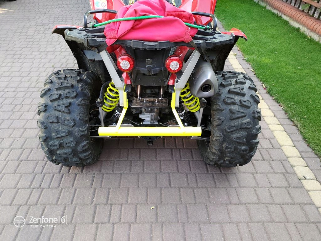 zadný nárazník, polaris scrambler nový zadný