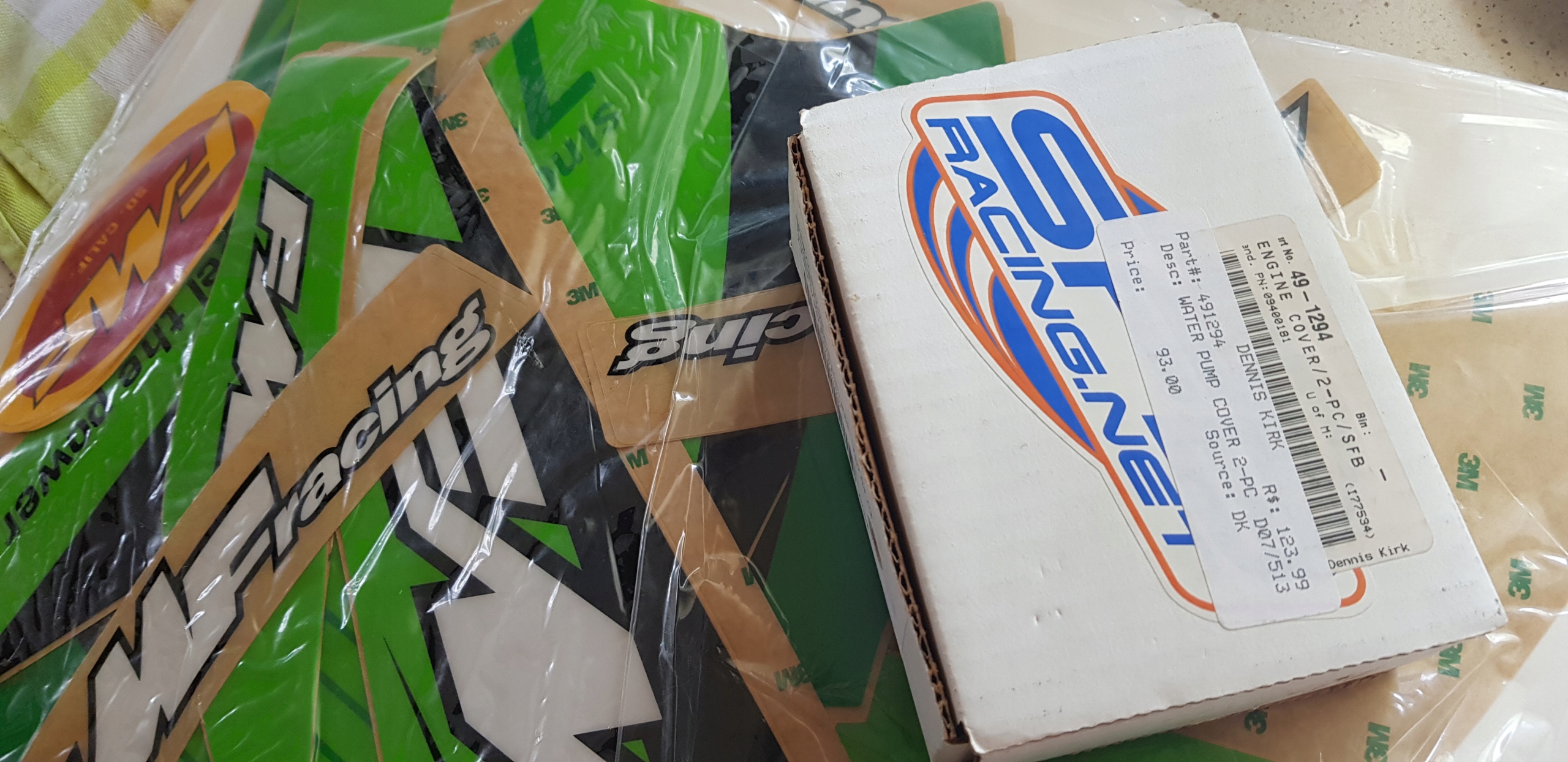 sada originálnych nálepiek KAWASAKI 3M